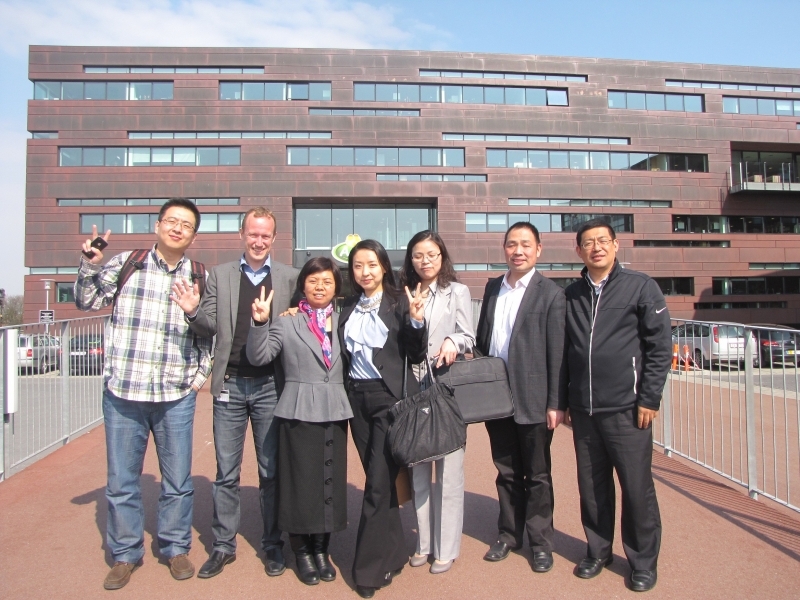 我司邀請客戶到丹麥阿拉進行訪問交流